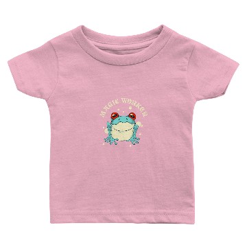 Discover Magic Worker Frog Cottagecore Aesthetic Baby T-shirts