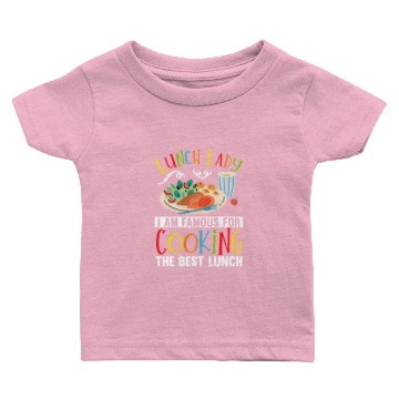 Discover School Cafeteria Worker Lunch Lady Baby T-shirts