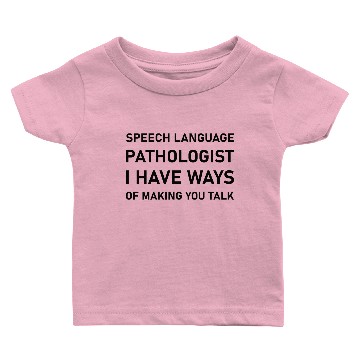 Discover Speech Language Pathologist Baby T-shirts