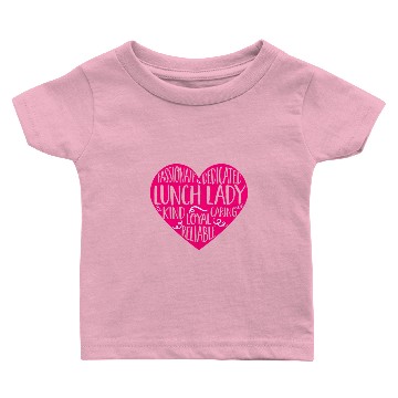 Discover School Cafeteria Worker Lunch Lady Baby T-shirts