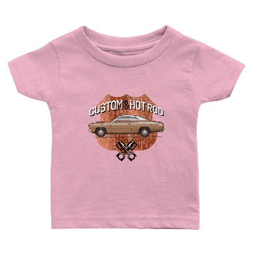 Discover Hot Rod Mojave Tan Baby T-shirts