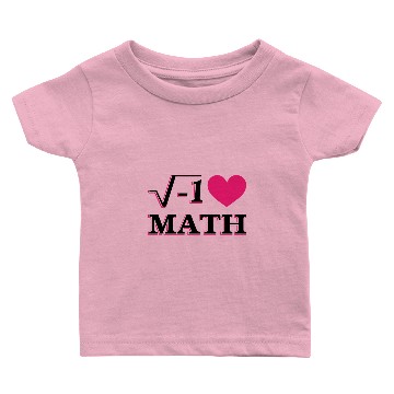 Discover I Love Math Baby T-shirts