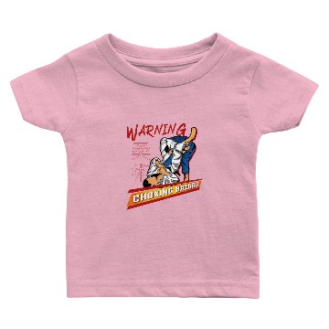 Discover Jiu Jitsu Warning Choking Hazard Baby T-shirts