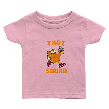 Discover Turkey Trot Squad Funny Thanksgiving Day Run Baby T-shirts