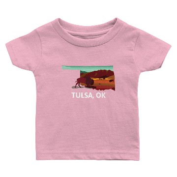 Discover Tulsa Oklahoma Baby T-shirts