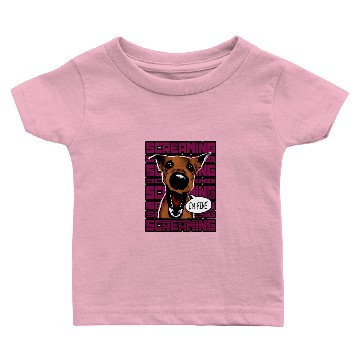 Discover screaming dog i'm fine Baby T-shirts