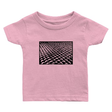 Discover Geometric Spheres Horizon On Point Area Baby T-shirts