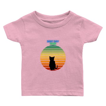 Discover Best day ever - cat sunset Baby T-shirts