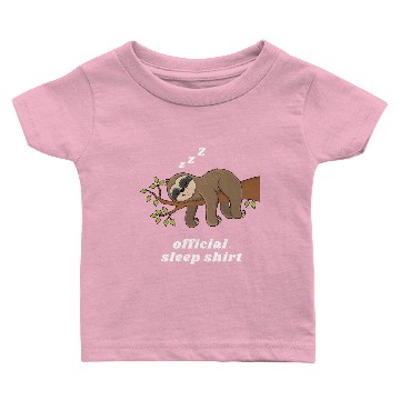 Discover official sleep Baby T-shirts