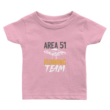 Discover area 51 running team Baby T-shirts