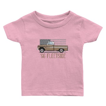 Discover 66 fleetside Desert Beige Baby T-shirts