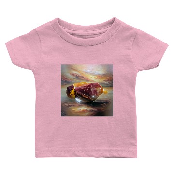 Discover Mookaite jasper crystal gemstone Baby T-shirts