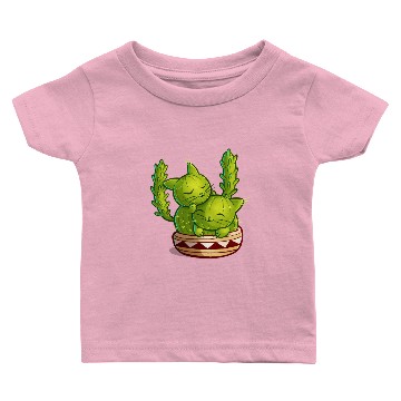 Discover Cat tus love to cuddle Fitted Scoop Baby T-shirts