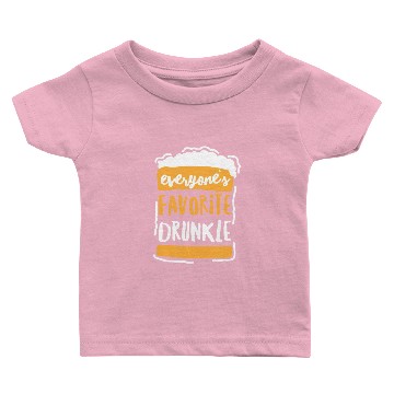 Discover Everyones Favorite Drunk Slim Fit Baby T-shirts