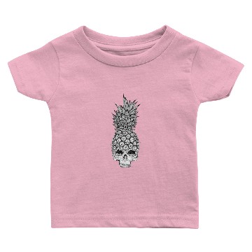 Discover pineapple skull Baby T-shirts