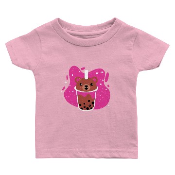 Discover Bear Milk Tea - Tea Baby T-shirts