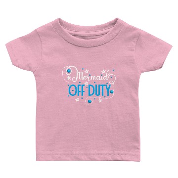 Discover Mermaid Off Duty Lifeguard Gift Baby T-shirts