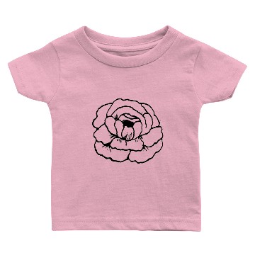 Discover Minimalist peony flower Baby T-shirts