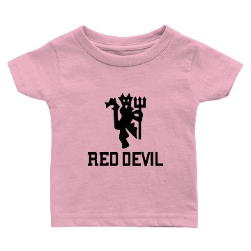 Discover Red Devil Man United fan design Baby T-shirts