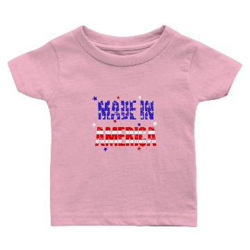 Discover Made In America Baby T-shirts