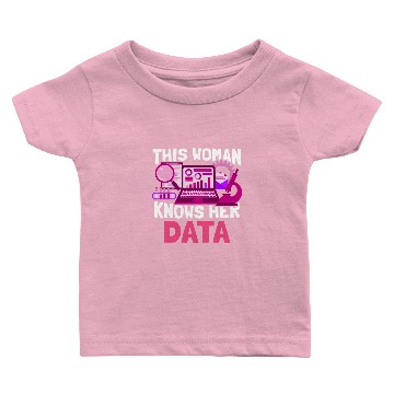 Discover Data Science Scientist Engineer Baby T-shirts