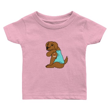 Discover I Love Mom Tattoo Goldendoodle Baby T-shirts