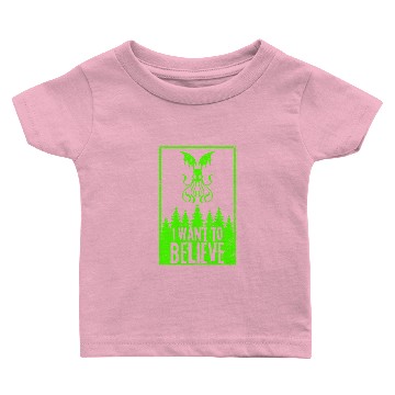 Discover I Want To Believe Baby T-shirts