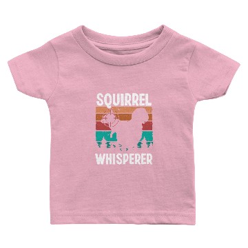 Discover Squirrel Removal Vintage Squirrel Whisperer Baby T-shirts