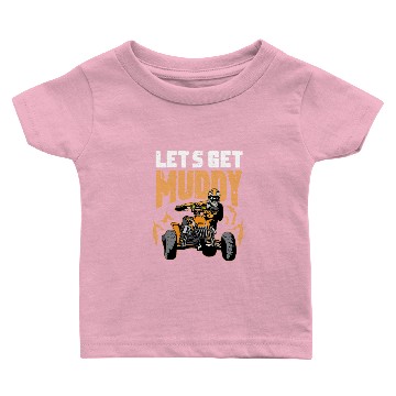 Discover Lets get Muddy Brave Person Gift Baby T-shirts