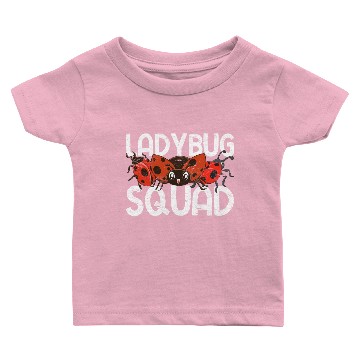 Discover Ladybug Squad Funny Gift Ladybug Baby T-shirts