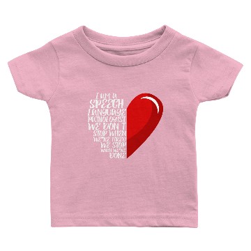 Discover Speech Therapy SLP Speech Language Pathologist Baby T-shirts