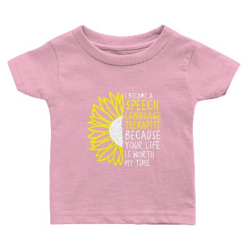 Discover Speech Therapy SLP Speech Language Pathologist Baby T-shirts