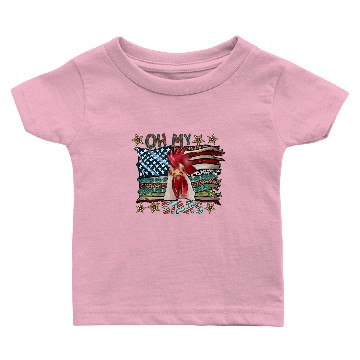 Discover Oh My Stars Chicken Baby T-shirts