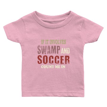 Discover Swamp soccer Baby T-shirts