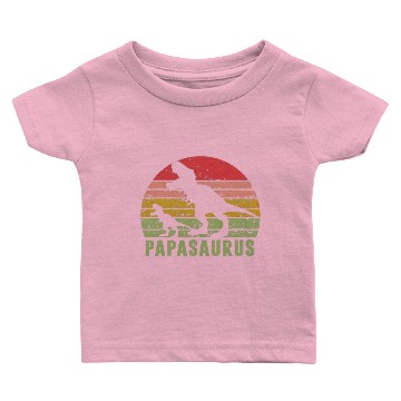 Discover RETRO PAPASAURUS Baby T-shirts