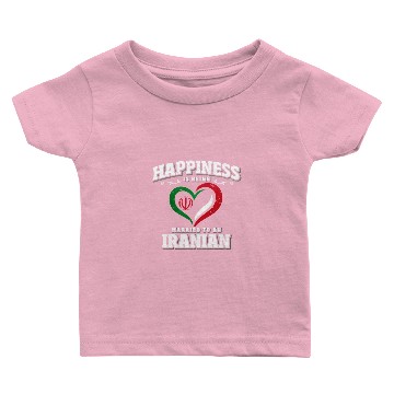Discover Funny Iran Flag Travel Baby T-shirts
