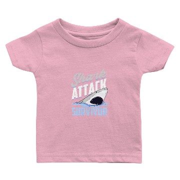 Discover Shark Attack Survivor Baby T-shirts