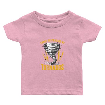 Discover Storm Chaser Hurricane Meteorology Baby T-shirts