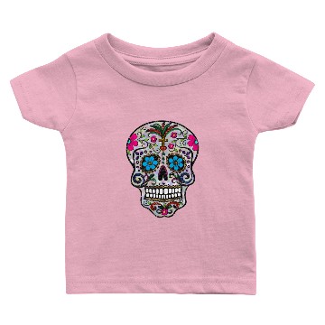 Discover sequin print Sugar Skulls Classic Baby T-shirts