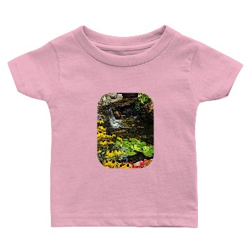 Discover Black-Eyed Susans By Koi Pond Baby T-shirts