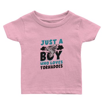 Discover Storm Chaser Hurricane Meteorology Baby T-shirts