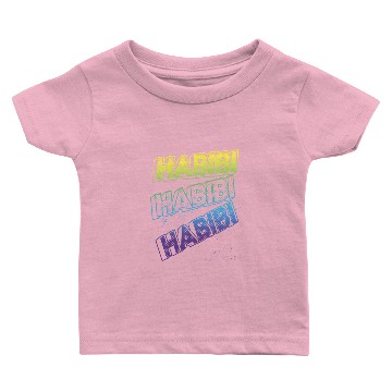 Discover 3D Text Effect - Habibi Baby T-shirts