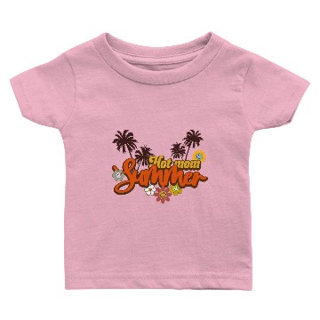 Discover Hot Mom Summer Face Baby T-shirts
