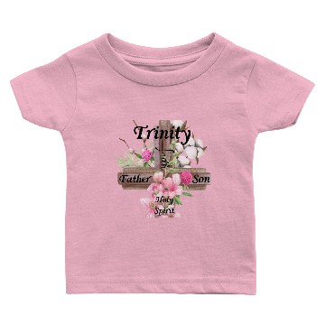 Discover Flora Trinity Father- Son- Holy Ghost Baby T-shirts