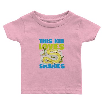 Discover Snake Serpent This Kid Loves Baby T-shirts