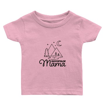 Discover Mountain Mama Baby T-shirts