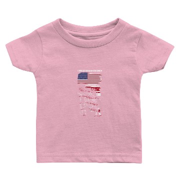 Discover I Study Triggernometry USA American Flag 2nd Baby T-shirts