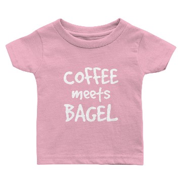 Discover Coffee meets Bagel Baby T-shirts