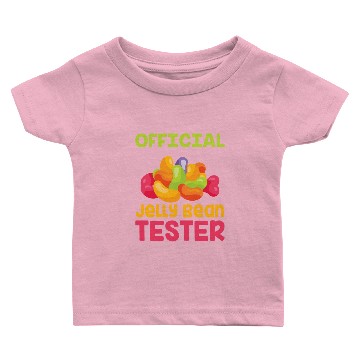 Discover Official Jelly Bean Tester Easter Candy Lover Baby T-shirts