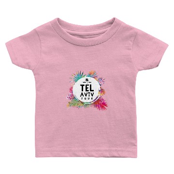 Discover Tel Aviv Tour Colorful Baby T-shirts